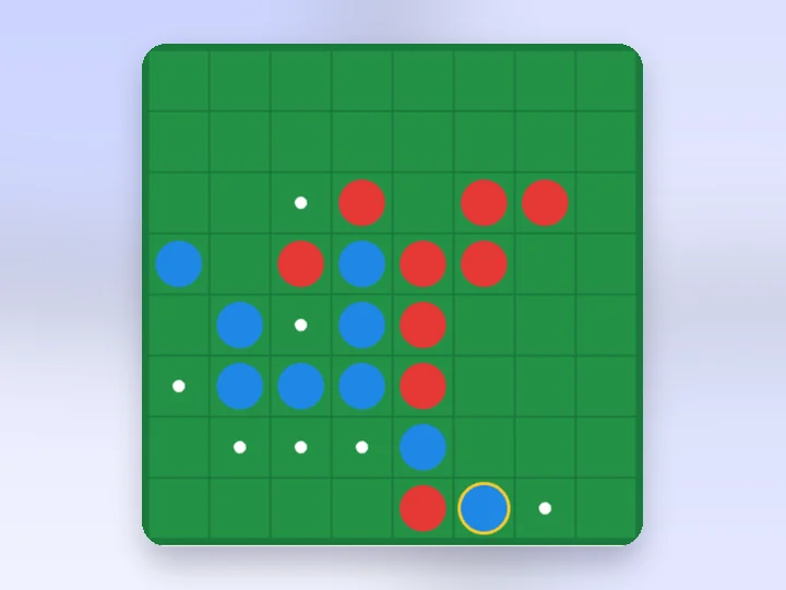 Reversi oyun tahtası